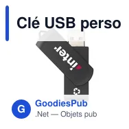 Clé USB personnalisable Twist Recycle 32 Go avec logo - Miniature 2