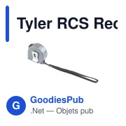 Mètre-ruban personnalisable Tyler RCS pour objets publicitairesavec logo - Miniature 8