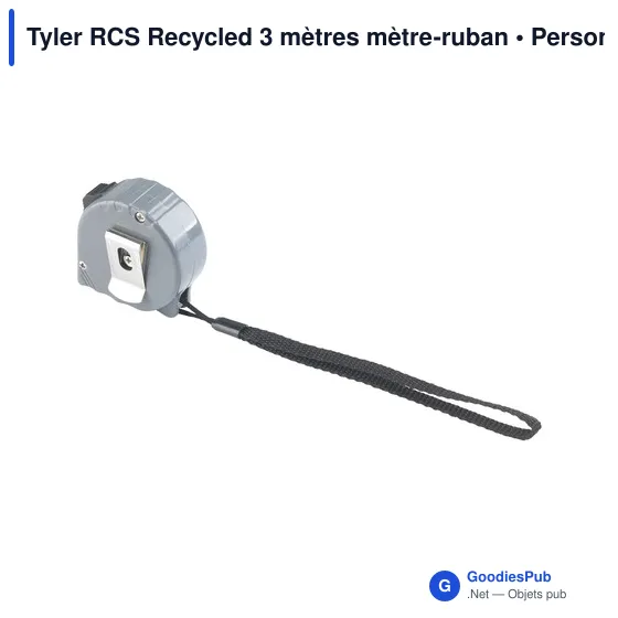 Mètre-ruban personnalisable Tyler RCS pour objets publicitairesavec logo - Image 8