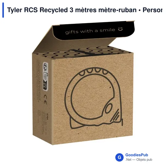 Mètre-ruban personnalisable Tyler RCS pour objets publicitairesavec logo - Image 10