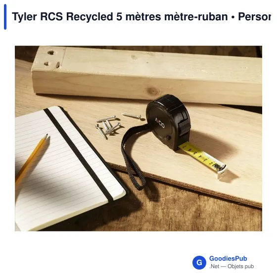 Mètre à ruban personnalisable Tyler RCS avec logo - Image 11