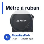 Mètre à ruban personnalisable Tyler RCS avec logo - Miniature 12