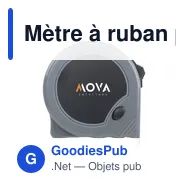 Mètre à ruban personnalisable Tyler RCS avec logo - Miniature 6