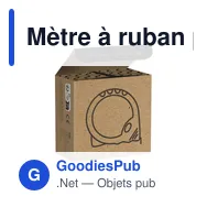 Mètre à ruban personnalisable Tyler RCS avec logo - Miniature 10