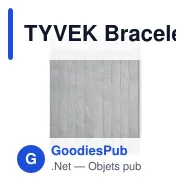 TYVEK Bracelet TYVEK® - Miniature 10