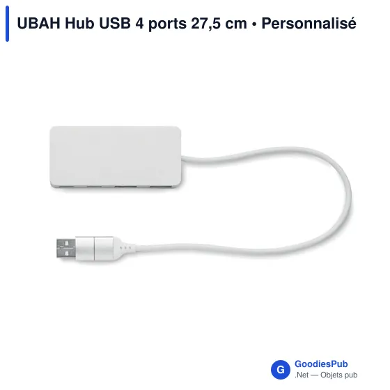 UBAH Hub USB 4 ports 27,5 cm - Image 2