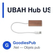 UBAH Hub USB 4 ports 27,5 cm - Miniature 3