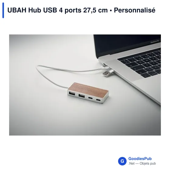 UBAH Hub USB 4 ports 27,5 cm - Image 4