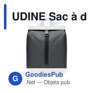 UDINE Sac à dos 600D RPET 2 tons - Miniature 2