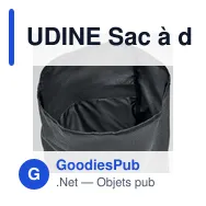UDINE Sac à dos 600D RPET 2 tons - Miniature 4