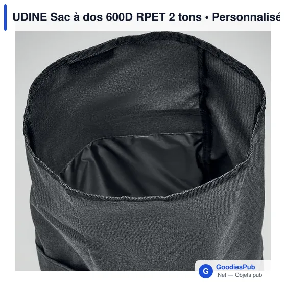 UDINE Sac à dos 600D RPET 2 tons - Image 4
