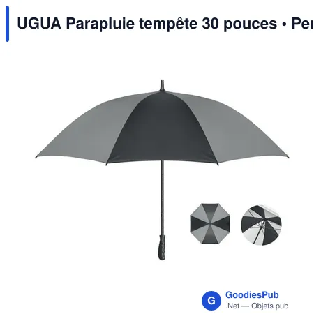 UGUA Parapluie tempête 30 pouces