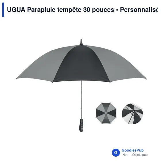 UGUA Parapluie tempête 30 pouces - Image 1
