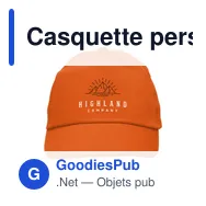 Casquette personnalisable en coton avec logo - Uni casquette - Miniature 11