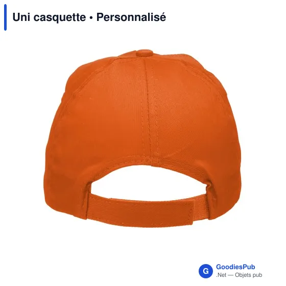 Casquette personnalisable en coton avec logo - Uni casquette - Image 12
