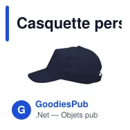 Casquette personnalisable en coton avec logo - Uni casquette - Miniature 8