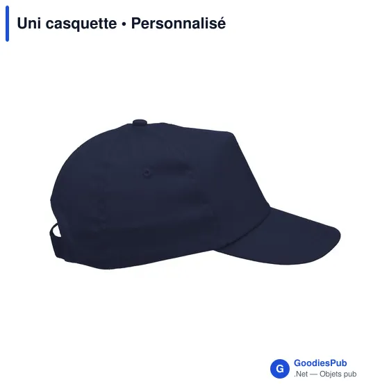 Casquette personnalisable en coton avec logo - Uni casquette - Image 9