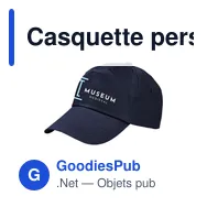 Casquette personnalisable en coton avec logo - Uni casquette - Miniature 10