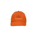 Variante orange - Casquette personnalisable en coton avec logo - Uni casquette