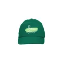 Variante vert - Casquette personnalisable en coton avec logo - Uni casquette