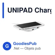 UNIPAD Chargeur sans fil 4000 mAh - Miniature 4
