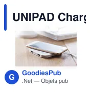 UNIPAD Chargeur sans fil 4000 mAh - Miniature 6