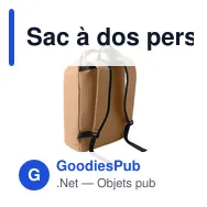 Sac à dos personnalisable pour PC 15'' avec logo - UNITON - Miniature 2
