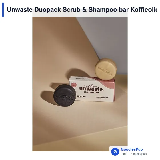 Set cosmétique personnalisable Unwaste Duopack Scrub & Shampoo avec logo - Image 2