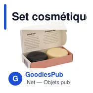 Set cosmétique personnalisable Unwaste Duopack Scrub & Shampoo avec logo - Miniature 4