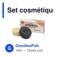 Set cosmétique personnalisable Unwaste Duopack Scrub & Shampoo avec logo - Miniature 6
