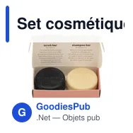 Set cosmétique personnalisable Unwaste Duopack Scrub & Shampoo avec logo - Miniature 7
