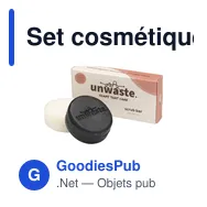 Set cosmétique personnalisable Unwaste Duopack Soap & Scrub bar avec logo - Miniature 6
