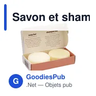 Savon et shampoing personnalisables Unwaste Duopack avec logo - Miniature 4