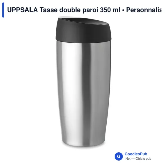 Mug isotherme personnalisable avec logo pour entreprises - Image 2