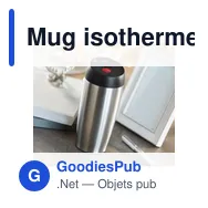 Mug isotherme personnalisable avec logo pour entreprises - Miniature 5