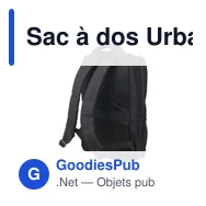 Sac à dos Urban Traveler personnalisable avec logo - 12 L - Miniature 4