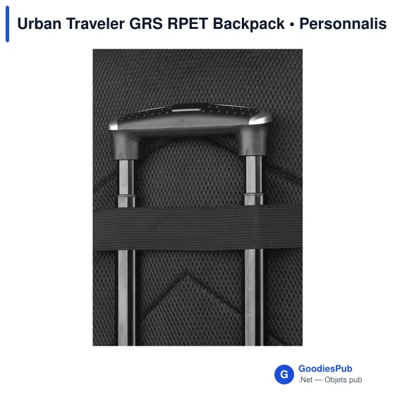 Sac à dos Urban Traveler personnalisable avec logo - 12 L - Image 6