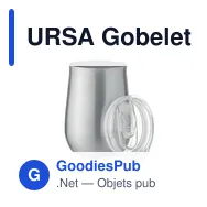 URSA Gobelet en inox recyclé - Miniature 1