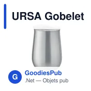 URSA Gobelet en inox recyclé - Miniature 2