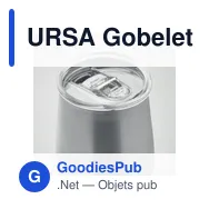 URSA Gobelet en inox recyclé - Miniature 3