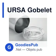URSA Gobelet en inox recyclé - Miniature 4