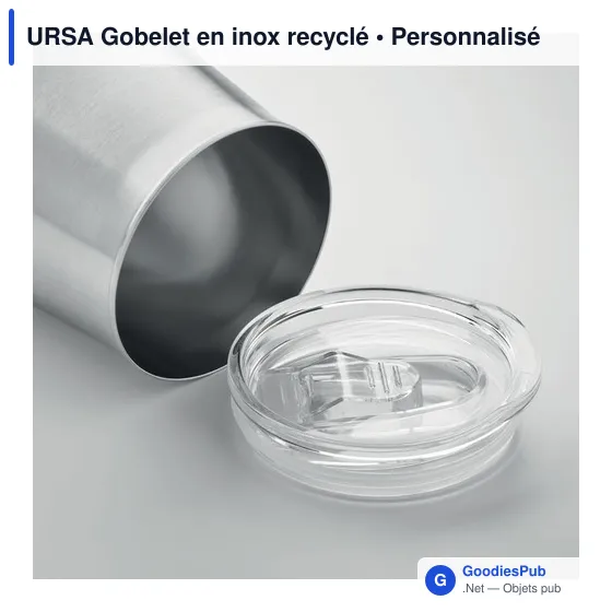 URSA Gobelet en inox recyclé - Image 4