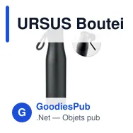 URSUS Bouteille double paroi 600ml - Miniature 1