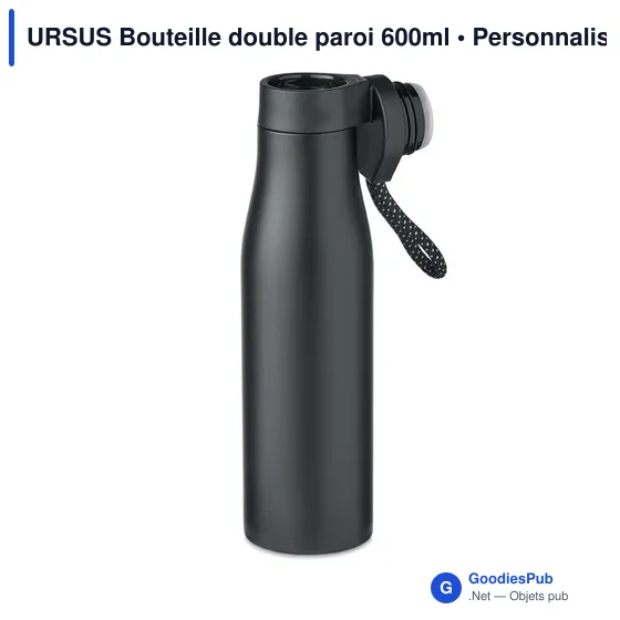 URSUS Bouteille double paroi 600ml - Image 2