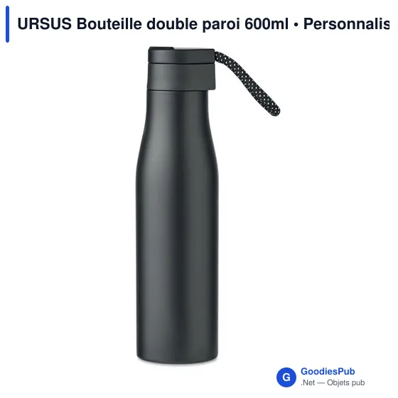 URSUS Bouteille double paroi 600ml - Image 3