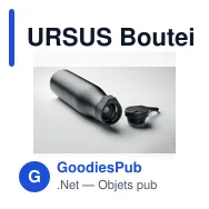 URSUS Bouteille double paroi 600ml - Miniature 5
