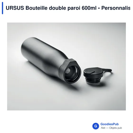 URSUS Bouteille double paroi 600ml - Image 5