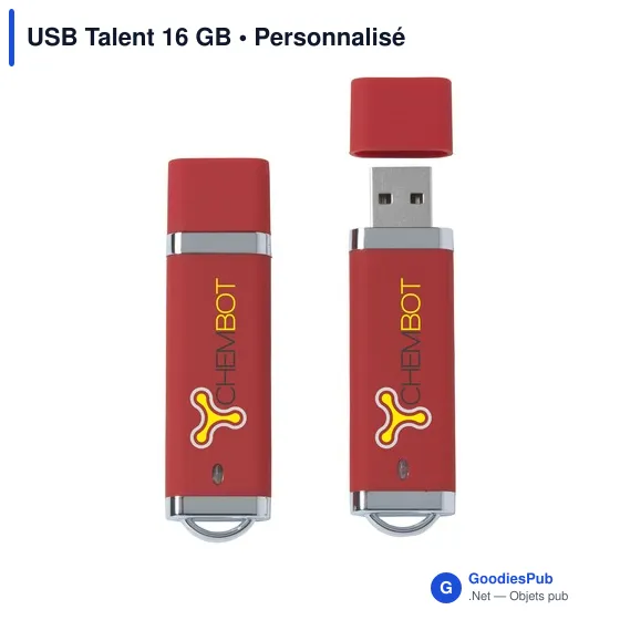 Clé USB personnalisable 16 Go avec logo - USB Talent - Image 10
