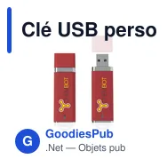 Clé USB personnalisable 32 Go avec logo - USB Talent - Miniature 1