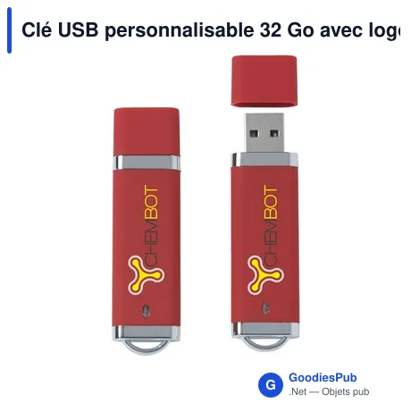 Clé USB personnalisable 32 Go avec logo - USB Talent